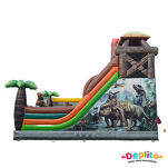 Wielofunkcyjny Duży Plac zabaw Dinozaury