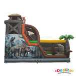 Wielofunkcyjny Dmuchany Plac zabaw Dinozaury