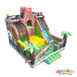 Wielofunkcyjny Duży Plac zabaw Dinozaury