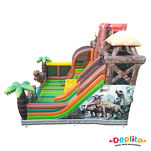 Wielofunkcyjny Dmuchany Plac zabaw Dinozaury