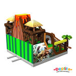 Wielofunkcyjny Dmuchany Plac zabaw Dinozaury