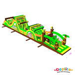 Dmuchany Tor przeszkód Zwierzęta 2 części