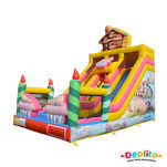 Podwójna dmuchana zjeżdżalnia Torcik