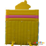 Podwójna dmuchana zjeżdżalnia Torcik