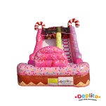 Zjeżdżalnia 2w1 cukierki + suchy basen z piłeczkami