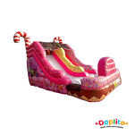 Zjeżdżalnia 2w1 cukierki + suchy basen z piłeczkami