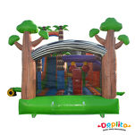 Dmuchany Tor przeszkód Dżungla- Tor z nawrotem