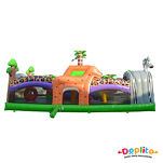 Dmuchany Tor przeszkód Dżungla- Tor z nawrotem