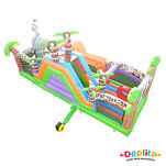 Dmuchany Tor przeszkód Dżungla- Tor z nawrotem