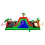 Dmuchany Tor przeszkód Dżungla- Tor z nawrotem