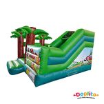 Dmuchaniec ze zjeżdżalnią  z motywem Farmerskim II