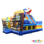 Wielofunkcyjny Plac zabaw z poduchą do skoków Podwodny Świat