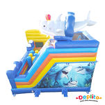 Wielofunkcyjny Plac zabaw z poduchą do skoków Podwodny Świat