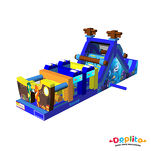 Dmuchany Tor przeszkód Podwodny świat