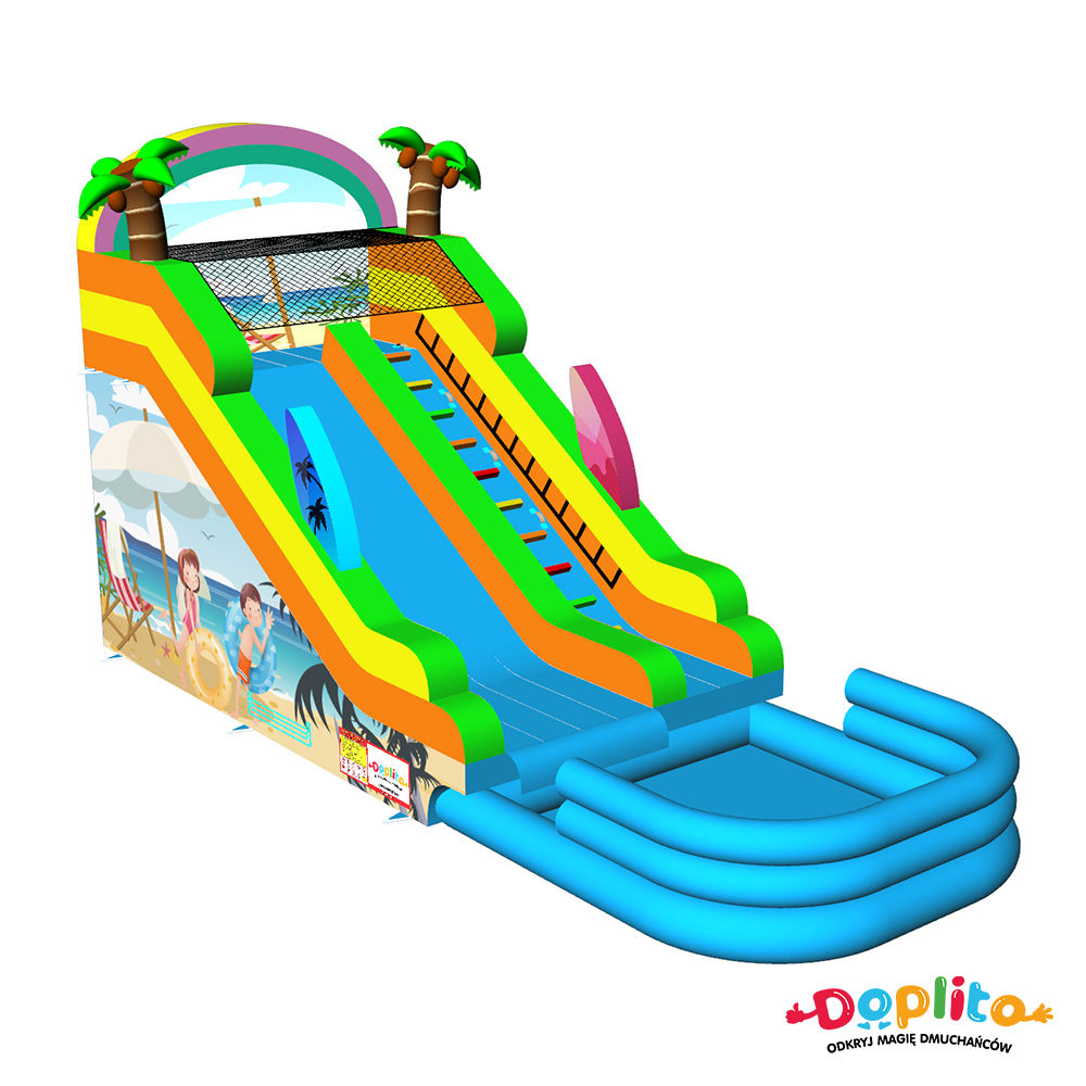 Zjeżdżalnia wodna 2w1