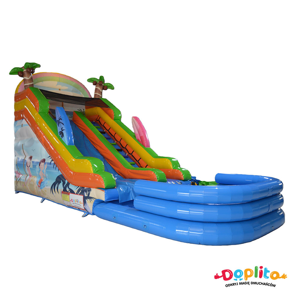 Zjeżdżalnia wodna 2w1