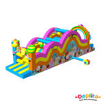 Dmuchany Tor przeszkód cukierki