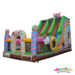 Podwójna duża zjeżdżalnia Słodkie potworki