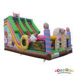 Podwójna duża zjeżdżalnia Słodkie potworki