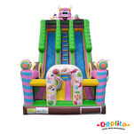 Podwójna duża zjeżdżalnia Słodkie potworki