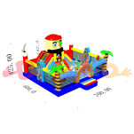 Dmuchany plac zabaw Piracki