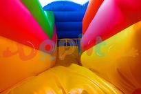 Dmuchany zamek ze zjeżdżalnią - combo  morski