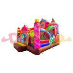 Dmuchany plac zabaw cukierki