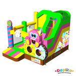 Dmuchaniec ze zjeżdżalnią Słodkie Potworki