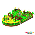 Tor przeszkód Zwierzęta z 2 zjeżdżalniami