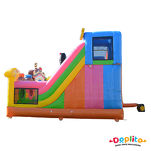 Plac zabaw z 2 zjeżdżalniami SŁODKA KRAINA