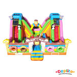 Plac zabaw z 2 zjeżdżalniami SŁODKA KRAINA