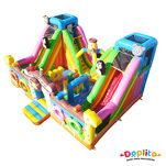 Plac zabaw z 2 zjeżdżalniami SŁODKA KRAINA