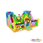 Plac zabaw z 2 zjeżdżalniami Słodkie Misie