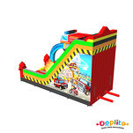 Gigantyczna Podwójna zjeżdżalnia Straż Pożarna