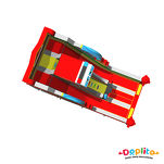 Gigantyczna Podwójna zjeżdżalnia Straż Pożarna