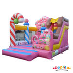 Dmuchaniec ze zjeżdzalnią - combo cukierki II