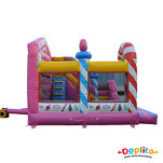 Dmuchaniec ze zjeżdzalnią - combo cukierki II