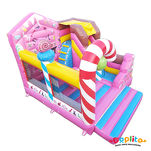 Dmuchaniec ze zjeżdzalnią - combo cukierki II