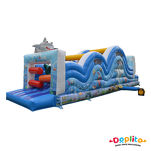 Dmuchany Tor przeszkód Ocean - Jednostronny