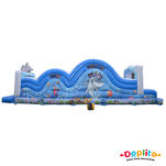 Dmuchany Tor przeszkód Ocean - Jednostronny
