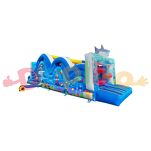 Dmuchany Tor przeszkód Ocean - Jednostronny