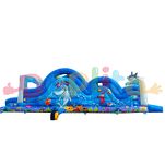 Dmuchany Tor przeszkód Ocean - Jednostronny