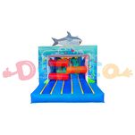 Dmuchany Tor przeszkód Ocean - Jednostronny