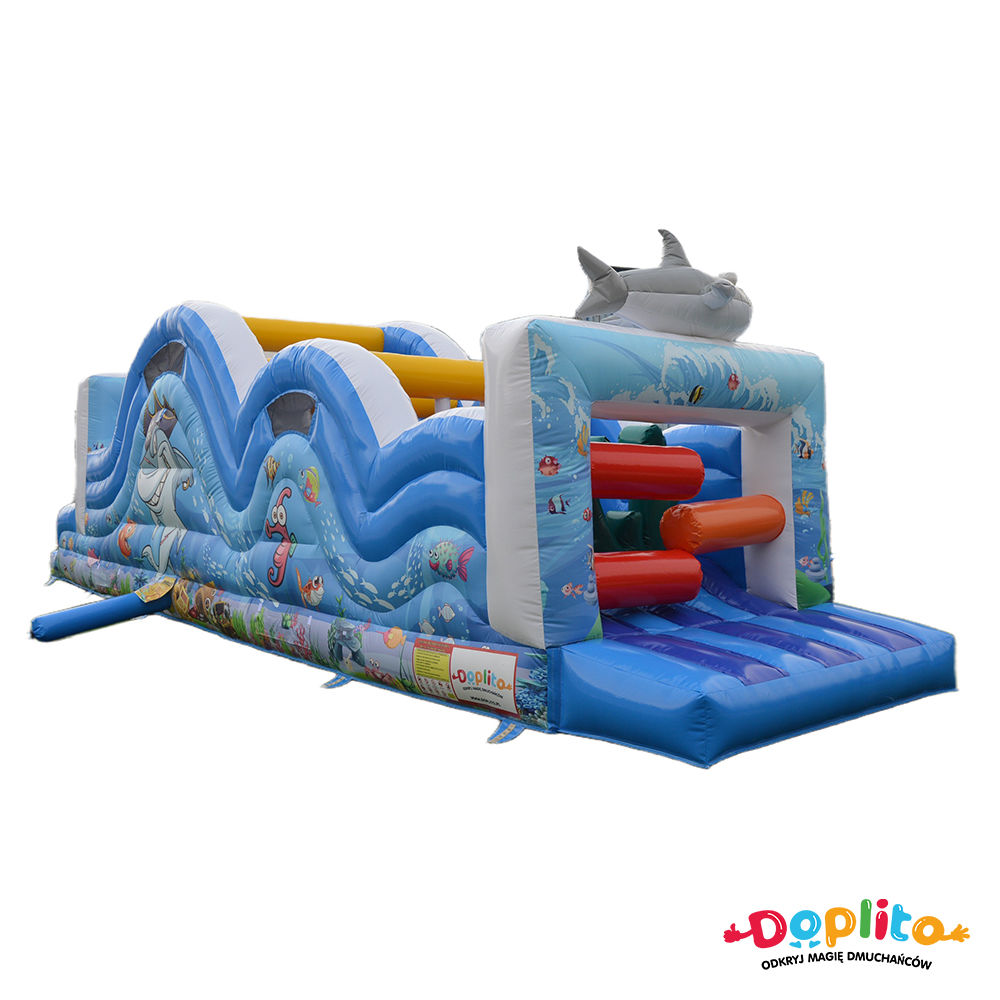 Dmuchany Tor przeszkód Ocean - Jednostronny