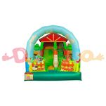 Dmuchana zjeżdżalnia z motywem farmerskim