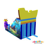 Podwójna zjeżdżalnia Podwodny świat