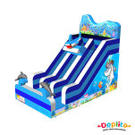 Podwójna dmuchana zjeżdżalnia Ocean