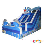 Podwójna dmuchana zjeżdżalnia Ocean