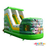 Dmuchany statek z motywem dżungli