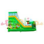 Dmuchany statek z motywem dżungli